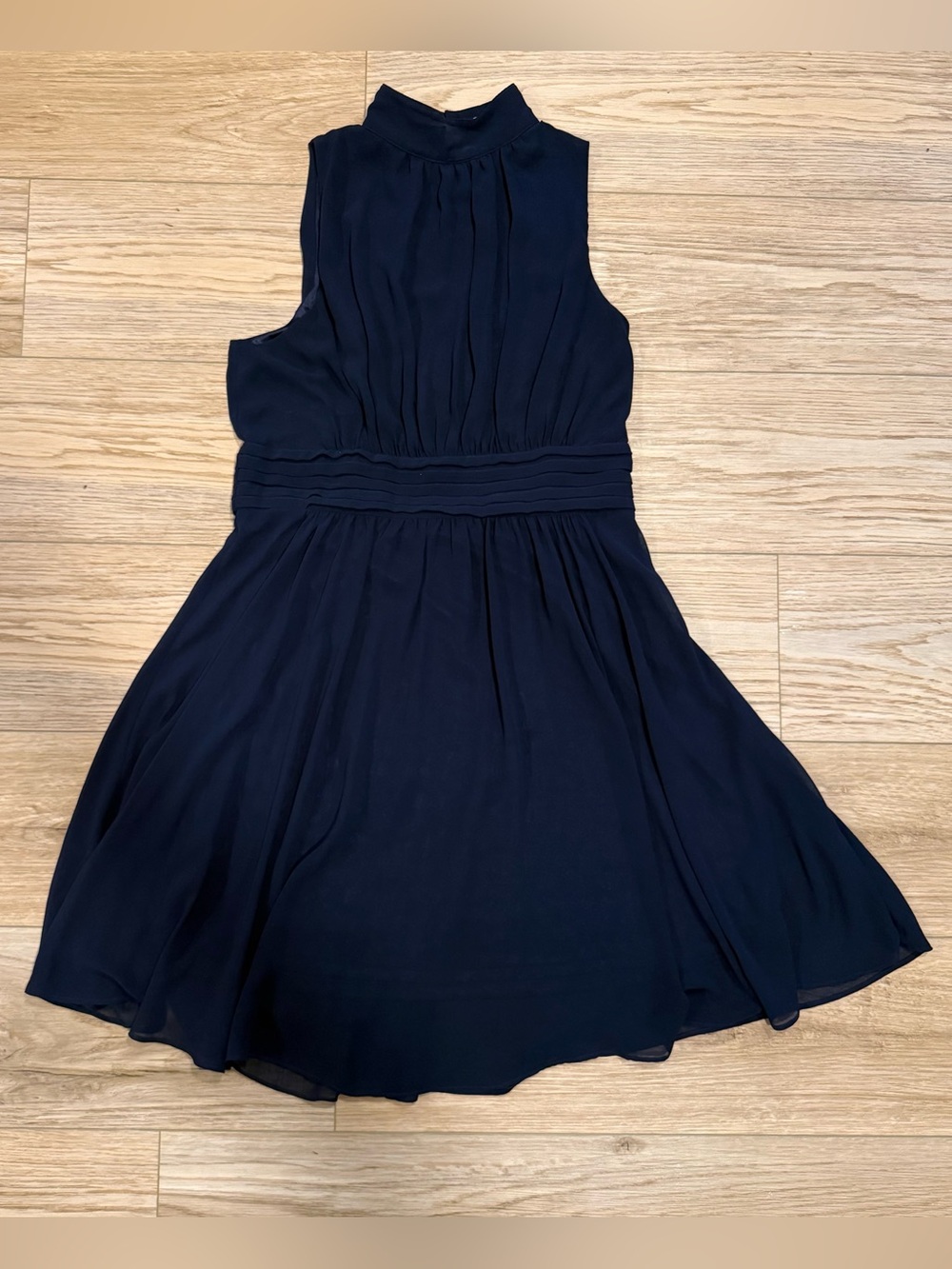 Ya Los Angeles Women’s Navy Sleeveless Halter Dress